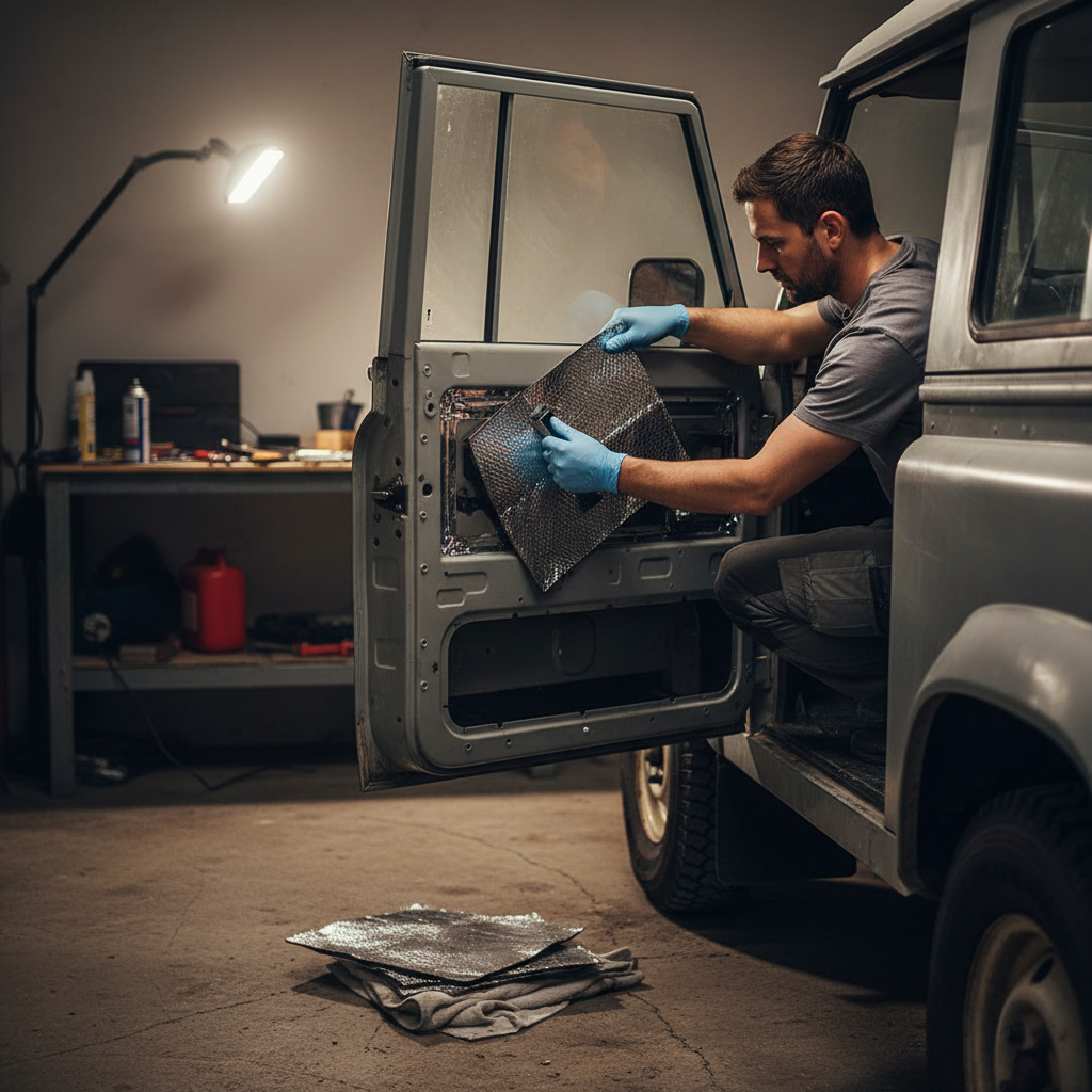 Landrover 110 LWB Vibrodamping Bundle - Soundproofing Kit UK