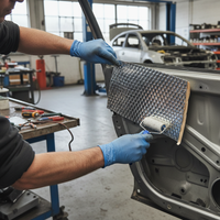 Dodo Mat DEADN Hex Sheet - Sound Deadening Mat UK