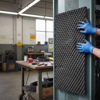 CTK Wavefix 35mm - Single Sheet - Acoustic Foam UK