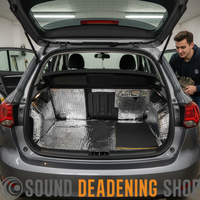 Hatchback Car Boot Sound Proofing Bundle - Close Up View