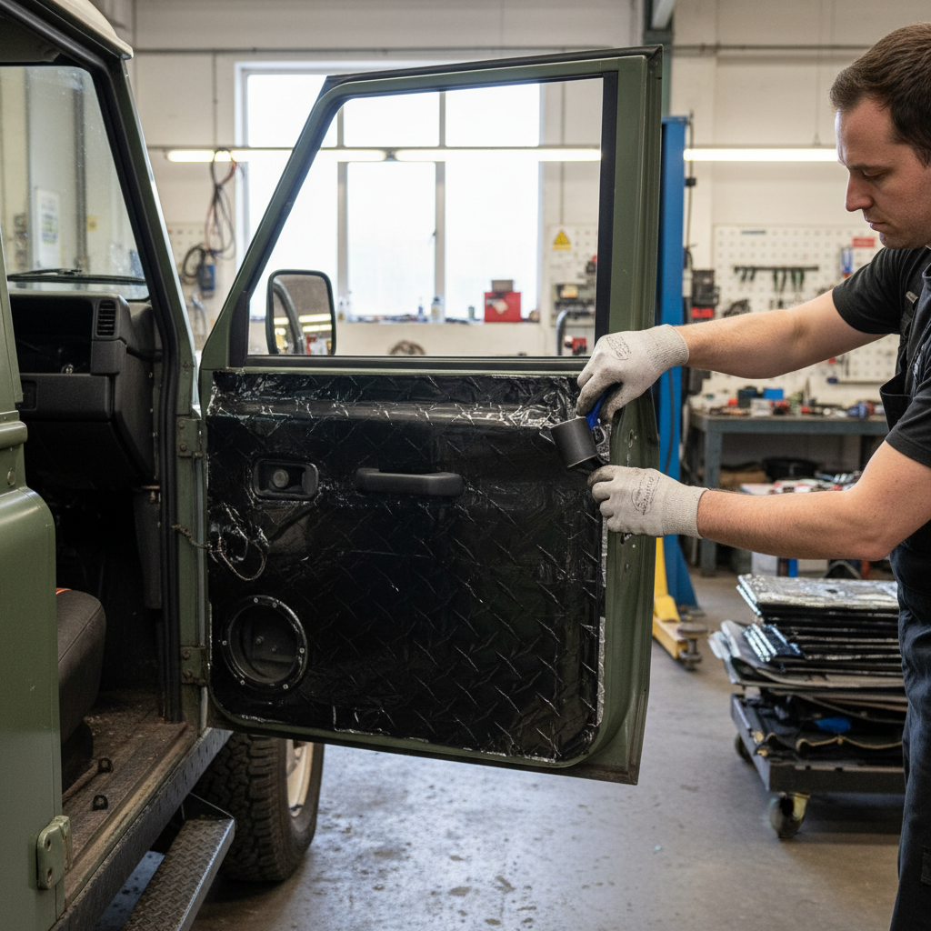 Landrover 90 SWB Vibrodamping Bundle - Soundproofing Kit UK